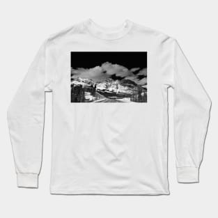 Icefields Parkway Rocky Mountains Canada Long Sleeve T-Shirt